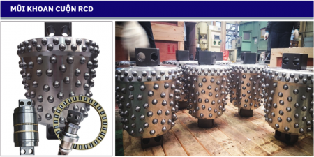 MŨI KHOAN CUỘN RCD