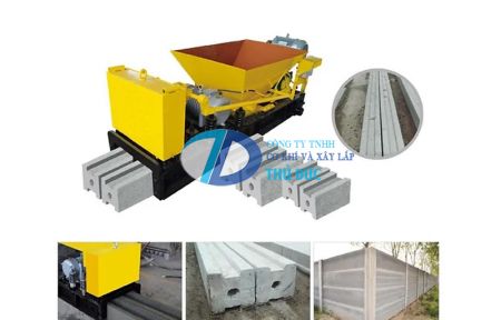 H beam concrete machine