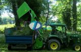 Collector mower