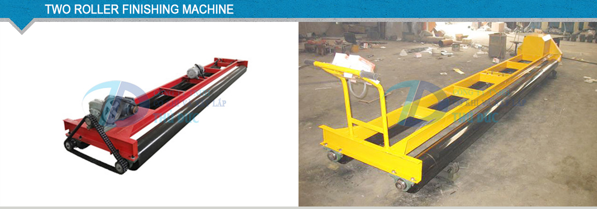 Two Roller Finishing Machine