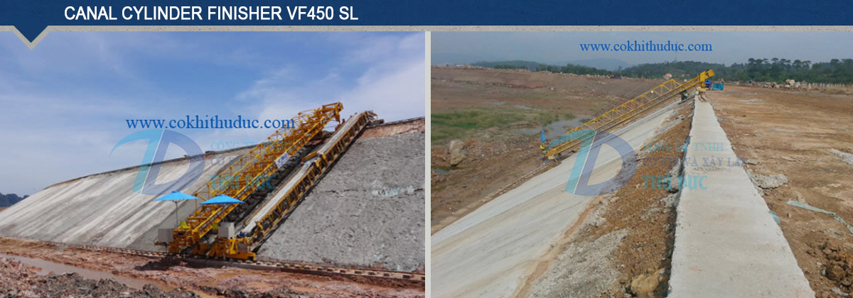 Canal cylinder finisher VF450 SL