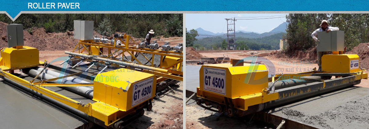 Triple Roller pavers