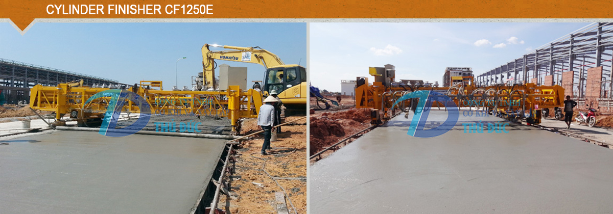 Concrete cylinder finisher CF1250E