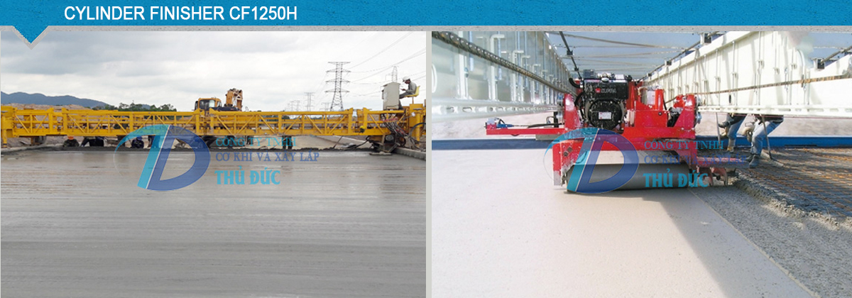 Concrete cylinder finisher CF1250H