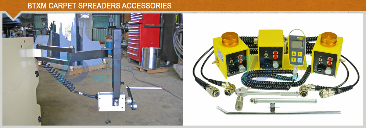 BTXM carpet spreaders