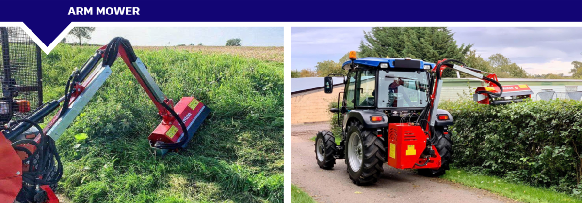 Arm mower
