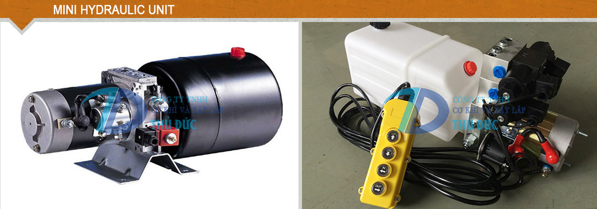 Mini hydraulic unit