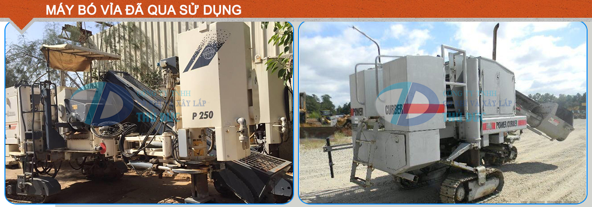 Máy bó vỉa đã qua sử dụng