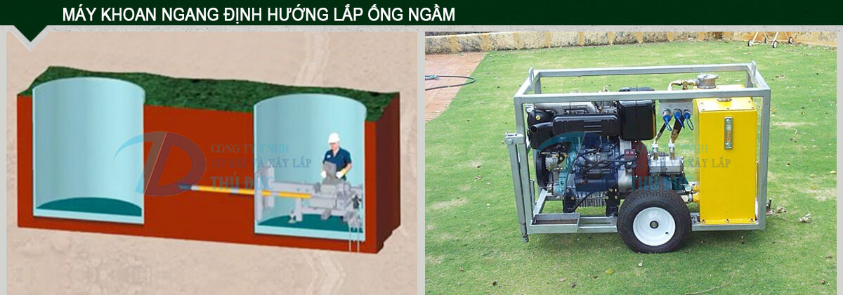 Máy Khoan Ngang Định Hướng Lắp Ống Ngầm