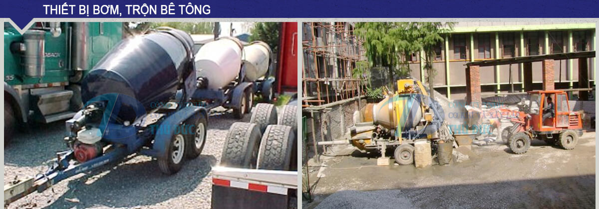 Trạm trộn bê tông, Máy Trộn Bê Tông