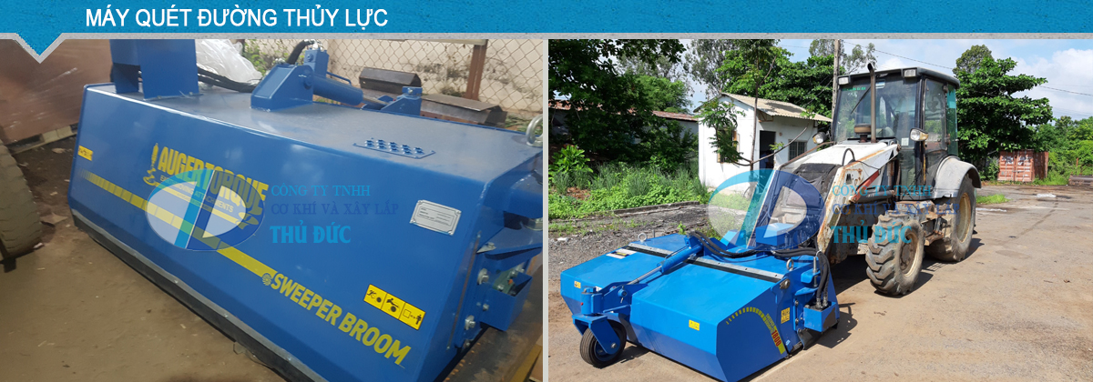 Máy quét đường thủy lực